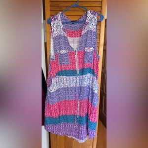 Torrid Multicolor Sleeveless Dress